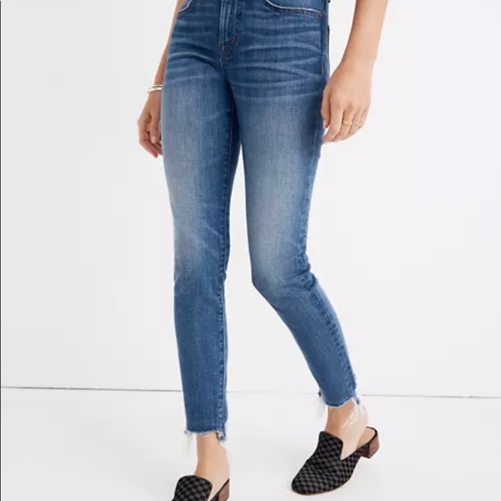 Madewell high rise skinny jeans